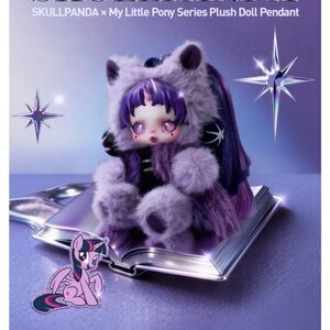 ✨ POP MART SKULLPANDA X MY LITTLE PONY SERIES PLUSH  DOLL PENDANT✨ NWT ✨